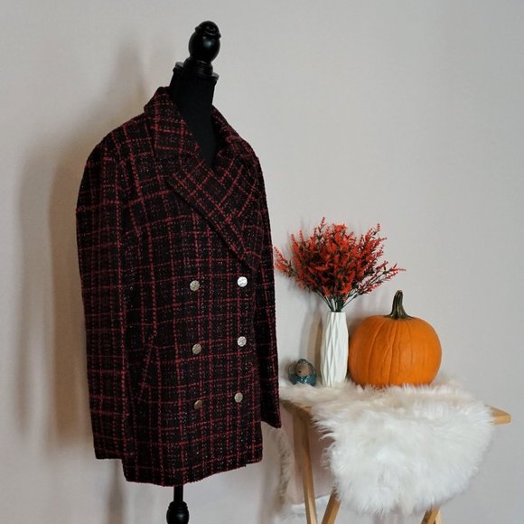 bagatelle Jackets & Blazers - NWOT Bagatelle Collection plaid coat